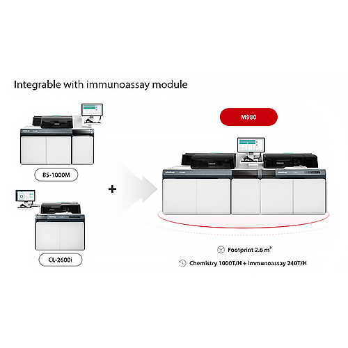 Mindray BS-1000M Medical Chemistry Analyzer Biochemical Analyser Machine Clinical Chemistry Analyzer