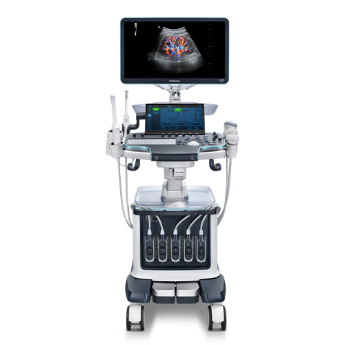 Mindray Resona R9 Platinum Edition Imaging Ultrasound Scanner Trolley Color Doppler Ultrasound Diagnosis Machine