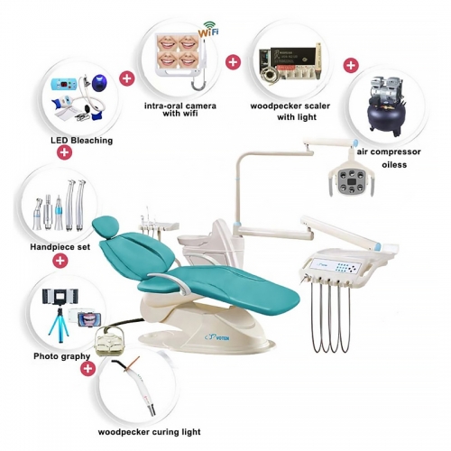 IN-M920 Advanced Security Luxury Dental Chair Dental Chairs Sale Dental Chair Ce Certificate Hospital Use