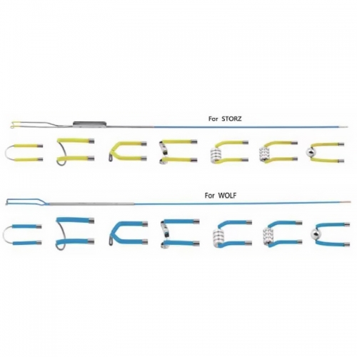 IN-Y3023 Compatible High Frequency Bipolar Turp Electrode Cutting Loops Premium Urology Resectoscope Electric Steel Plastic Metal