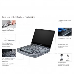 Mindray MX6 High Quality Electric Trolley Portable Doppler Ultrasound Machine For Hospitals Good Color Medical Equipment