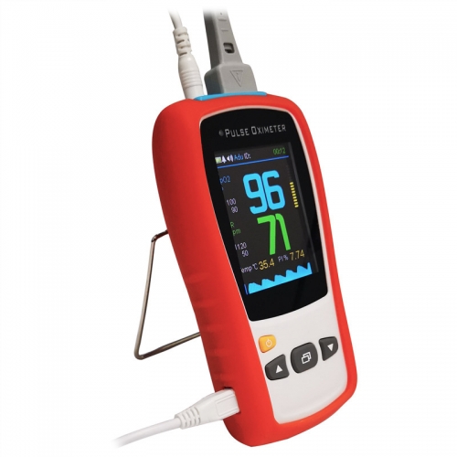 IN-C380 New Handheld Pulse Oximeter With Spo2+temperaature Best Pulse Oximeter Probe Sensor