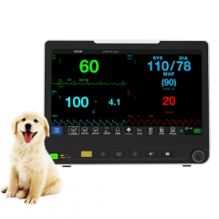 IN-HD12VET Multi-parameter Veterinary Care Monitor Pets Clinics Hospital Use Medical Portable Vet Animal Patient Monitor