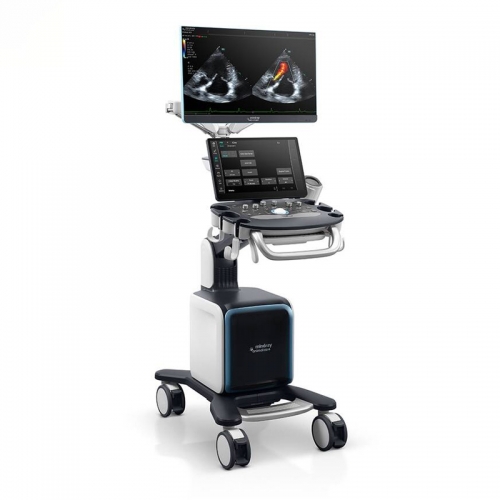 Mindray Vetus 80 Veterinary Color Doppler Ultrasound Scanner with Trolley for Animal Clinic Hospital Imaging