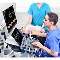Mindray Vetus 9 Veterinary Ultrasound Machine Color Doppler Animal Scanner