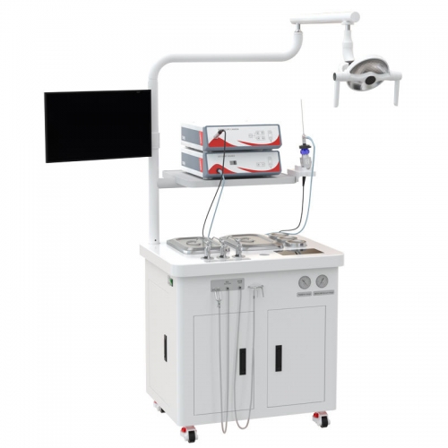 IN-ENT0725A Ent Treatment Unit With Doctor Stool Ent Treatment Workstation Ent Surgical Instruments Unit Price