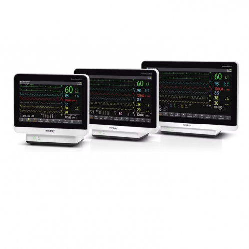 Mindray BeneVision N17/N15/N12 Compact Transport Monitor with ECG SPO2 NIBP for Emergency and Ambulance Use