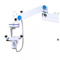 IN-610-4B Floor Stand Surgical Microscope 6x-16x Mag 55-75mm Pupil Distance
