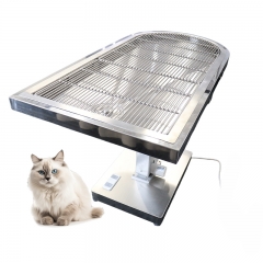 IN-PL04 304 Stainless Steel Veterinary Exam Table Electric Diagnosis Table for Pet Teeth Cleaning Trauma Treatment