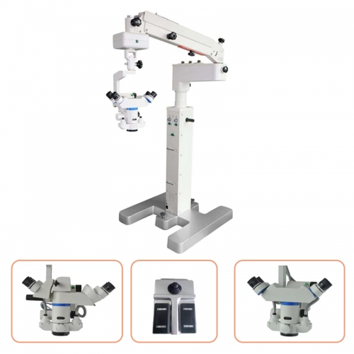 IN-4 Medical Surgical Microscope with Binocular Tube and Motorized Focus System