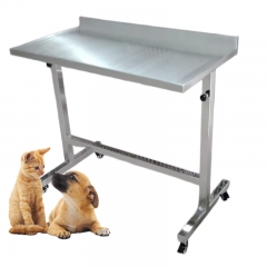 IN-PL03 Pet Medical Instrument Trolley Stainless Steel 3 Tier Utility Cart for Veterinarian Hospital Silent Brake Wheels