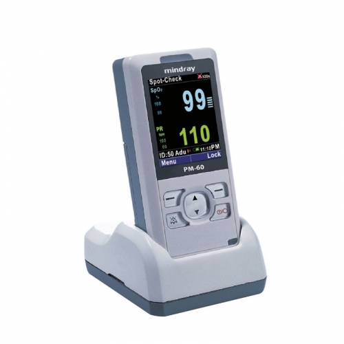 Mindray PM-60 Handheld Pulse Oximeter Patient Monitor with Clear Display for Clinic and Emergency Care
