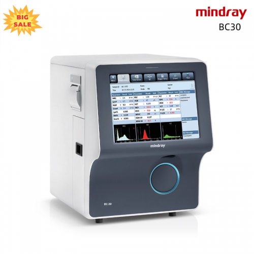 Mindray BC-30 Hematology Analyzer 3-Part Diff Blood Analyzer for Clinical Laboratory and Hospital