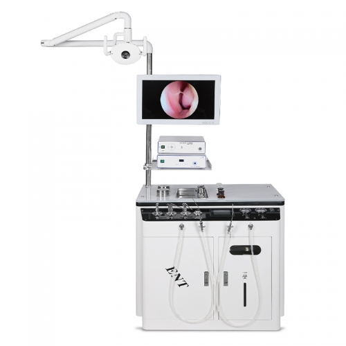 IN-6001A Ent Workstation Diagnostic Table Ent Examination Unit With Patient And Doctor Chairs