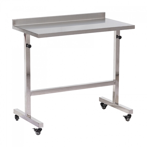 IN-PL03 Pet Medical Instrument Trolley Stainless Steel 3 Tier Utility Cart for Veterinarian Hospital Silent Brake Wheels