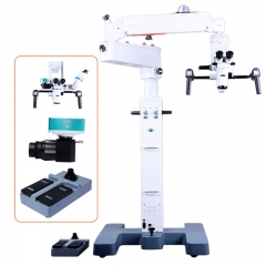 IN-5-C Surgical Microscope with Motorized XY Translator and Foot Switch
