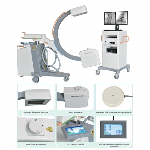 IN-HP3360A C Arm X Ray Machine Hospital C-arm Digital X-ray Machine System