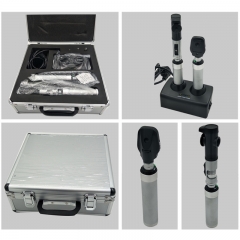 YZ24B Ophthalmic Device Rechargeable Streak Retinoscope Direct Ophthalmoscope Portable Diagnostic Kit