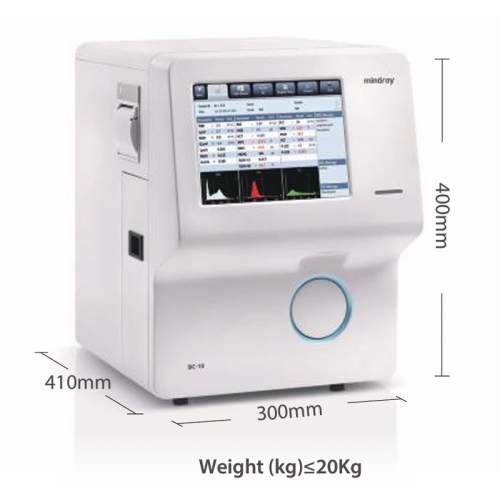 Mindray BC-10 Blood Analyzer 3-Part Differential Hematology System for Hospital and Clinic Use
