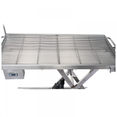 IN-P001 Motorized Pet Operating Table, 304 Stainless Steel Construction, Heated Top, Reliable for Surgical Procedures