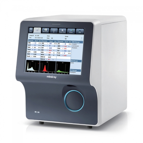 Mindray BC-30 CBC Analyzer 3-Part Differential Hematology System Medical Lab Diagnostic Equipment