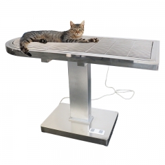 IN-PL04 304 Stainless Steel Veterinary Exam Table Electric Diagnosis Table for Pet Teeth Cleaning Trauma Treatment
