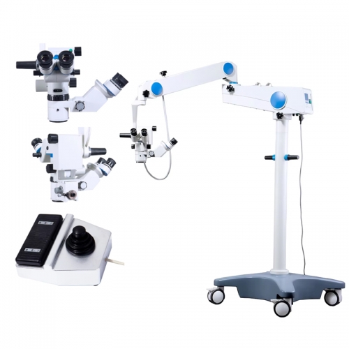 IN-610-3A Professional Operating Microscope with Halogen Fiber Optic Illumination System