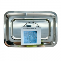 IN-B Comprehensive Basic Surgery Instruments Set Durable Metal Tools for Hospital and Clinic Use