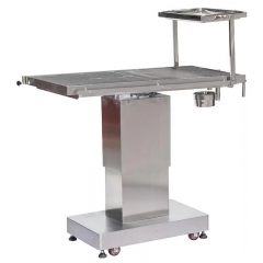 IN-P004 All Electric Vet Operating Table 304 Stainless Steel Heating Thermostatic Control Easy Clean Tray Funnel