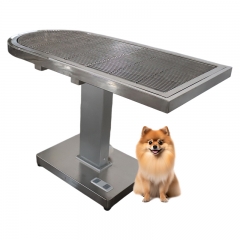 IN-PL04 Heavy Duty Stainless Steel Diagnosis Table Electric Lift Pet Veterinary Exam Table Foot Pedal