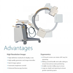 IN-HP3310B Hospital Medical Equipment Dr High-frequency Digital X-ray Mobile Fluoroscopy C-arm System