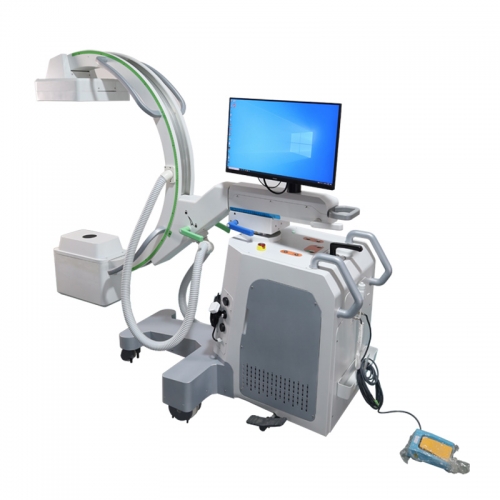 IN-C5A10 High Frequency Mobile C Arm Digital Surgical X-ray C-Arm System with FP Detector Electric Power Source and Metal Material