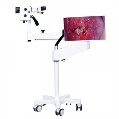 IN-510-C Professional Trinocular Digital Microscope LED/Fluorescent Illumination Full HD Resolution Warranty for Medical Use