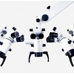IN-520-B Operating Microscope with CCD SLR Camcorder and Mobile Video Adapter