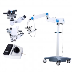 IN-610-3A Surgical Microscope with 6x 10x 16x Manual Zoom and 50mm Focus