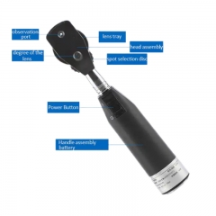 YZ11 Handheld Eye Examination Ophthalmoscope With Multi Diopter Compensation