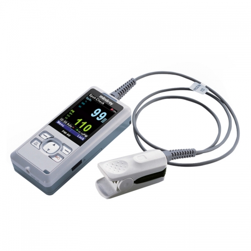 Mindray PM-60 Portable Pulse Oximeter Handheld SpO2 and Pulse Rate Monitor for Hospital and Clinical Use
