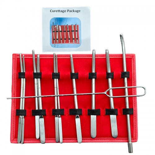 IN-CP Comprehensive Curettage Package with Sterile Instruments for Safe and Efficient Gynecological Surgery