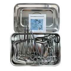 IN-G Comprehensive Gynecology Instrument Set Stainless Steel Tools for Examination and Surgery