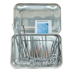 IN-B Standard Basic Surgical Kit Stainless Steel Instruments Set for Hospital Operating Room Use