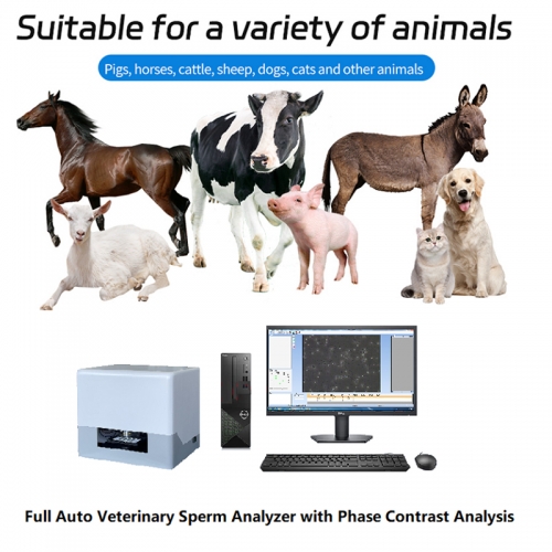 IN-QB200C1 Automatic Animal Semen Analyzer with One Click Operation and High Efficiency Data Processing
