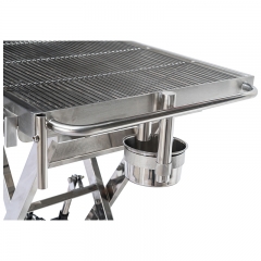 IN-P001 Veterinary Electric Operating Table, Thermostatic Heating, Stainless Steel Tray, Smooth Lifting Mechanism