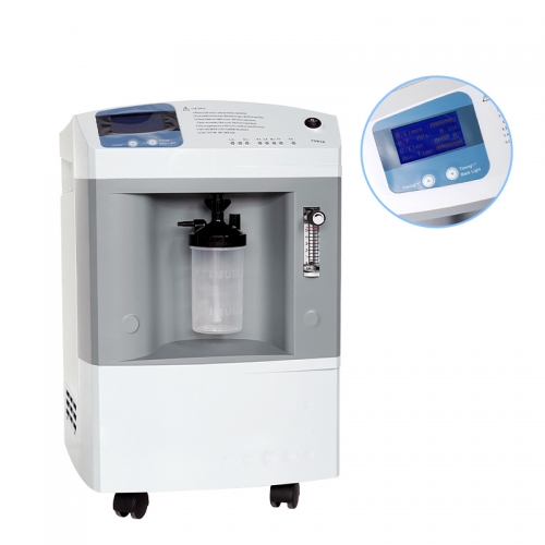 IN-5L Portable Oxygen Concentrator 5L Medical Grade 93% Concentrated Oxygen Machine for Home and Clinic Use