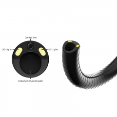 IN-DDFR Disposable Flexible Video Rhinolaryngoscope Safe Single-Use ENT Endoscope for Clinical Examination