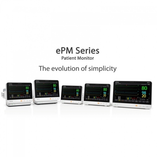 Mindray ePM Series Patient Monitor Bedside Vital Signs Monitor ECG SpO2 NIBP with High Resolution Touchscreen
