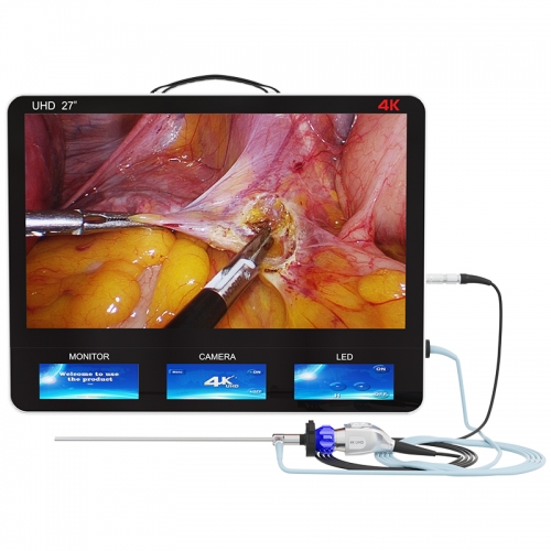 IN-GW627 27 inch Laparoscopy Camera 4K Endoscope Camera System Laparoscopic Tower