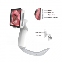 IN-VLRB Rigid Portable Digital Video Laryngoscope with Ergonomic Design for Direct Visualization