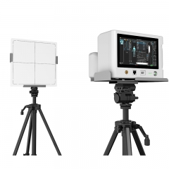 IN-560W Hospital DR Flat Panel Mobile X Ray Touch Screen Digital Portable X-ray Machine