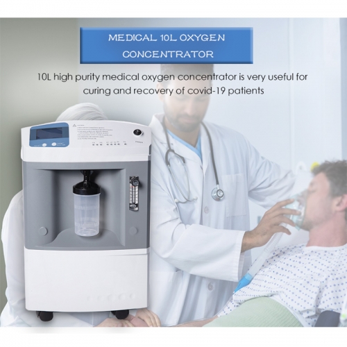 IN-10LD 10LPM Single Flow Stationary Oxygen Concentrator for Medical and Homecare