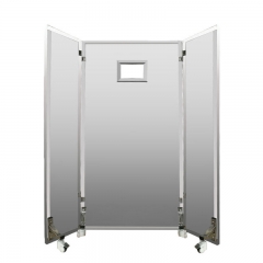IN-1109 High Quality Three-panel Lead Screen for CT Room Dental Pet Hospital Radiation Protection 2mmpb Lead Shielding Screen